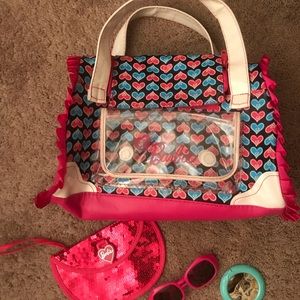 Barbie purses tote bags lot & accessories